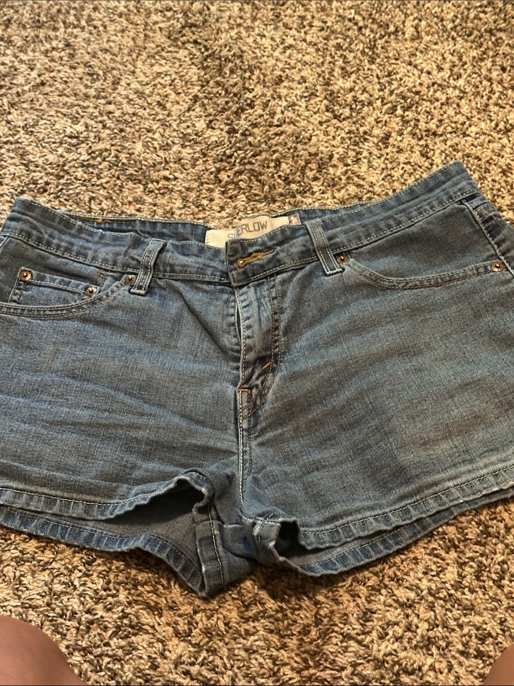 Levi's Blue Denim Jean Shorts